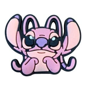 Angel Stitch Croc Charm